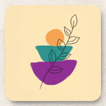 Blätter Boho-Illustration