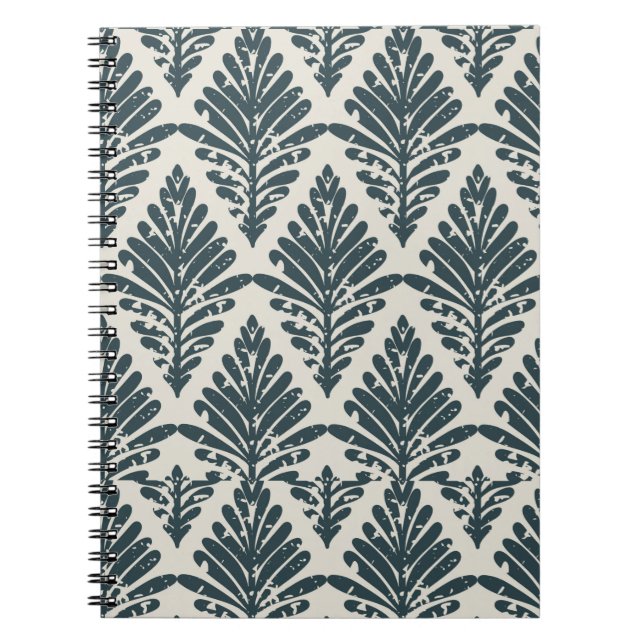 Blätter Boho Notizblock (Vorderseite)