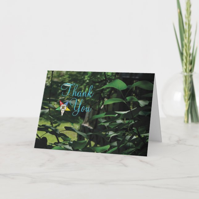 Blätter der Flieder Feiertagskarte (Vorderseite)