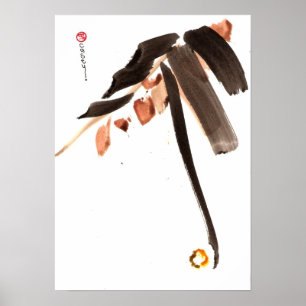 Blätter der Kunst des Lebens Print Poster