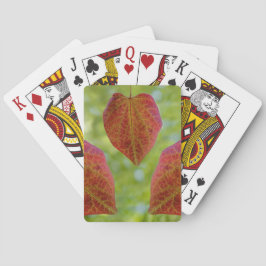 Blätter der Liebe der Natur Spielkarten