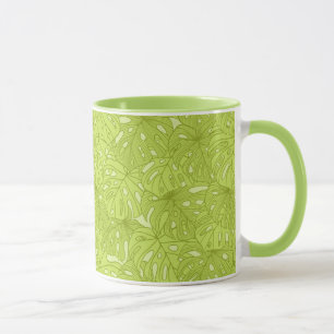 Blätter der Palme Tasse