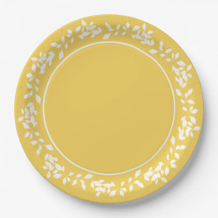 BLÄTTER des CHIC-PANTONE 2017_PRIMROSE Pappteller