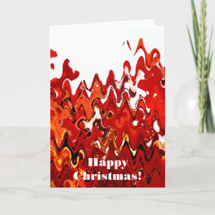 BLÄTTER FEIERTAGSKARTE