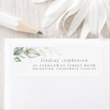 Blätter für Aquarellen und Eukalyptus