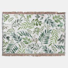 Blätter für Aquarellpflanzen Decke