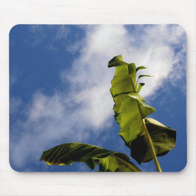 Blätter für Banana Tree Mousepad (Vorne)