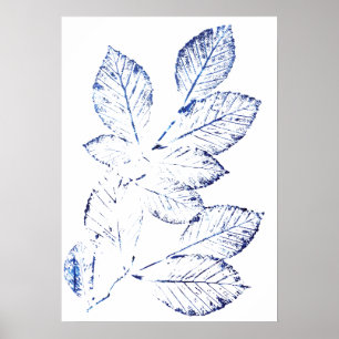 Blätter für Blaubirken, Pflanze 1 Poster