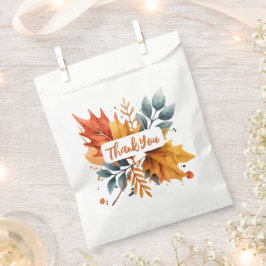 Blätter für die Farbe des Herbstes Geschenktütchen