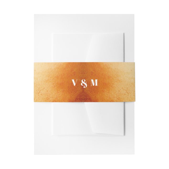 Blätter für die Herbstmaple Einladungsbanderole (Vorderseite Beispiel)