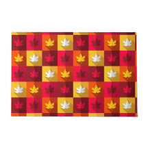 Blätter für die Herbstmaple - Helle Patchwork