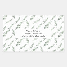 Blätter für die Wasserfarben Muster