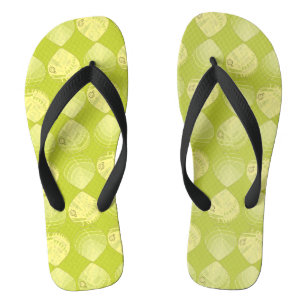 Blätter für Fischköpfe New Kiwi Lemon Flip Flops