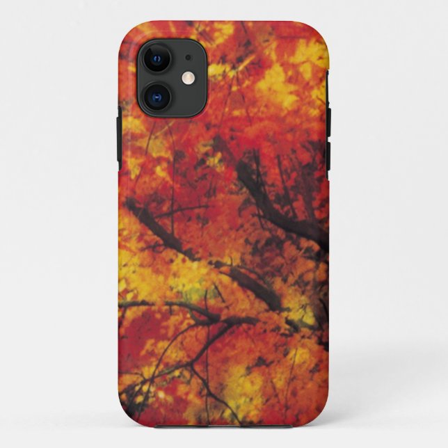 Blätter für Herbstfarben Case-Mate iPhone Hülle (Rückseite)