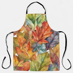 Blätter für Herbstfarben Schürze