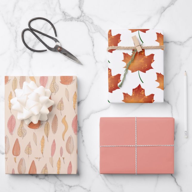 Blätter für Herbstmaple (Vorderseite)