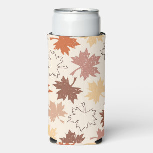 Blätter für Herbstmaple, Erntedank Selters Dosenkühler