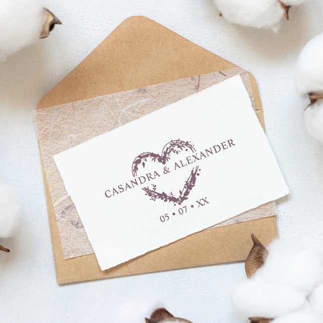 Blätter für Hochzeiten von Boho-Wildblumen Gummistempel (Von Creator hochgeladen)