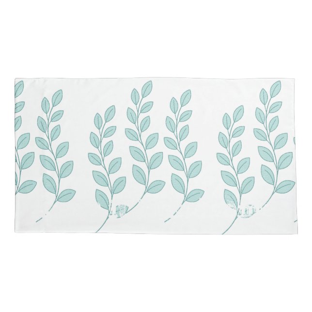 Blätter für Hüllen Kissenbezug (Rückseite)