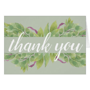 Blätter für lila und grüne Wasserfarben Vielen Dan