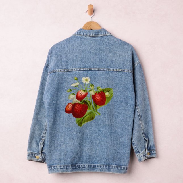Blätter für Obst und Gemüse Jeansjacke (Hangar)