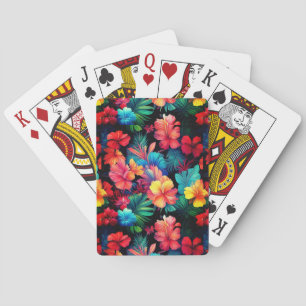 Blätter für tropische Orangenblüten-66771 Spielkarten