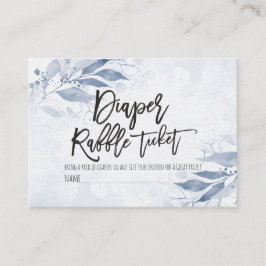 Blätter für Wasserfarben Kinderdusche Windeln - Ra Begleitkarte