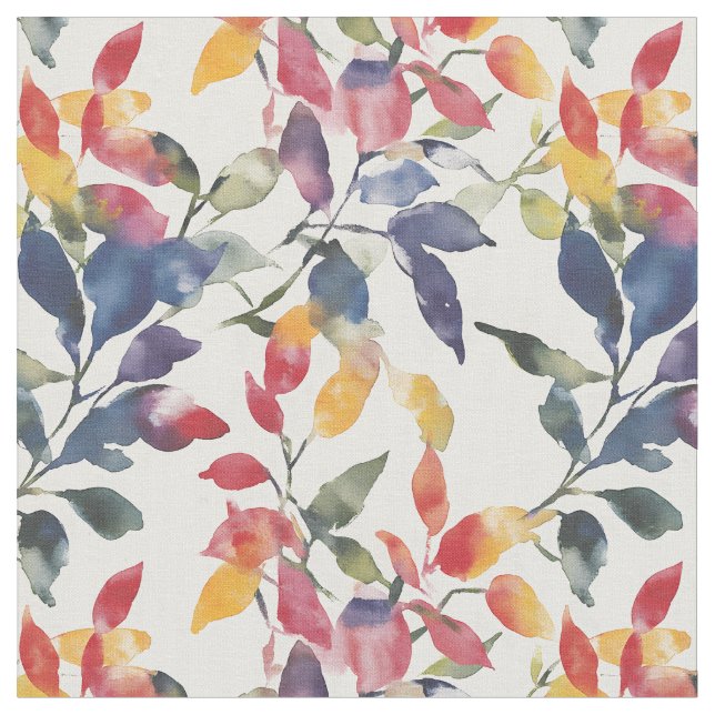 Blätter für Wasserfarben Stoff (Nahaufnahme)