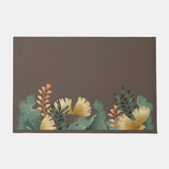 Blätter Fußmatte (Vorderseite)