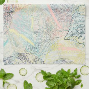 Blätter. Geschirrtuch