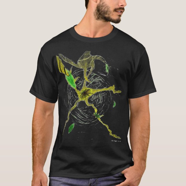 Blätter im Raum T-Shirt (Vorderseite)