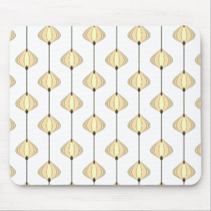 Blätter in Sepia Mousepad