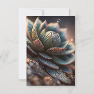 Blätter Kiesel Ruhe Stille Natur Friedlicher Fluss Dankeskarte