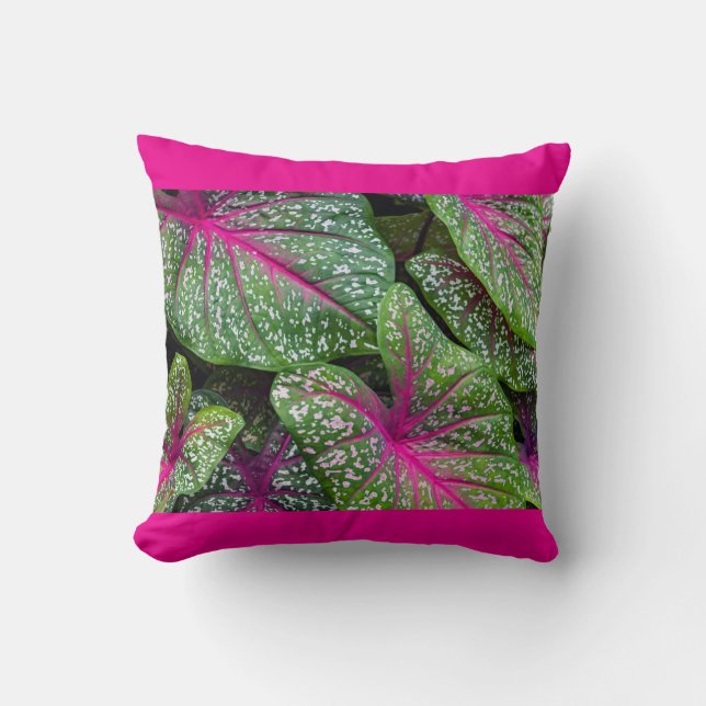 Blätter Kissen (Vorderseite)