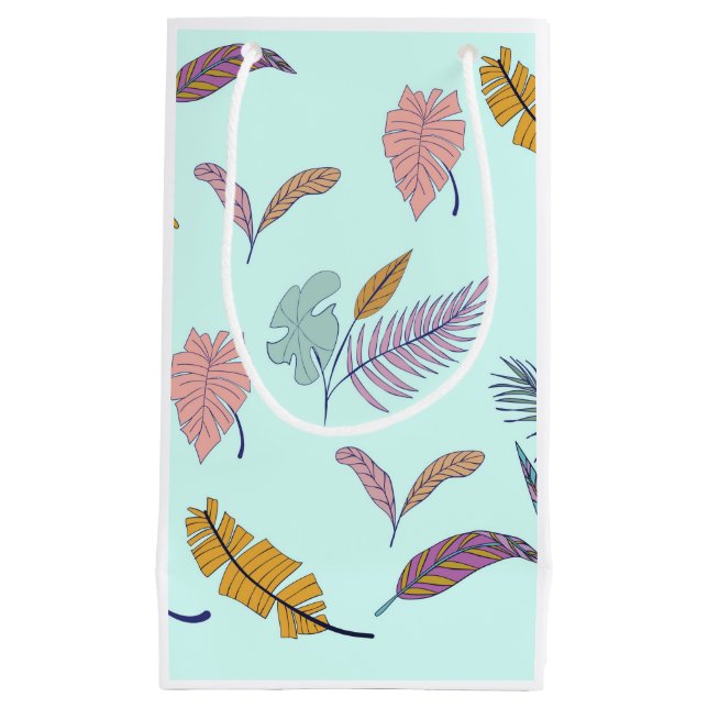 Blätter Kleine Geschenktüte (Vorderseite)