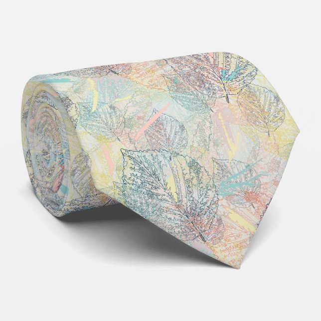 Blätter. Krawatte (Gerollt)
