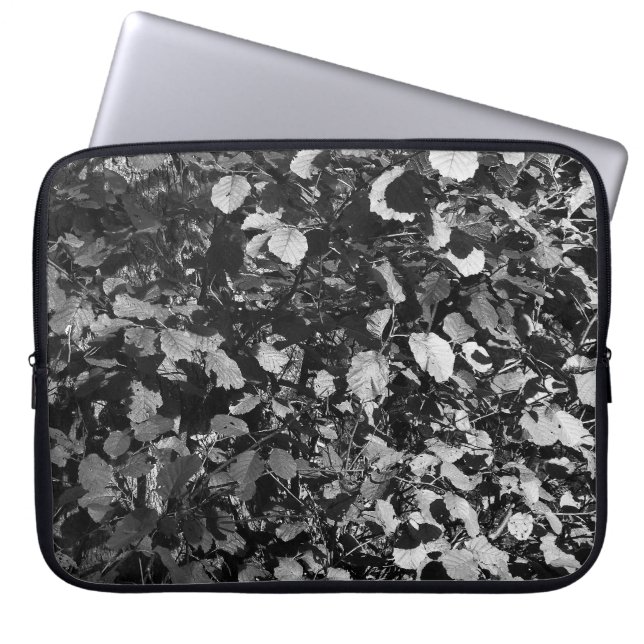 Blätter Laptopschutzhülle (Vorderseite)