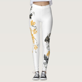 Blätter Leggings