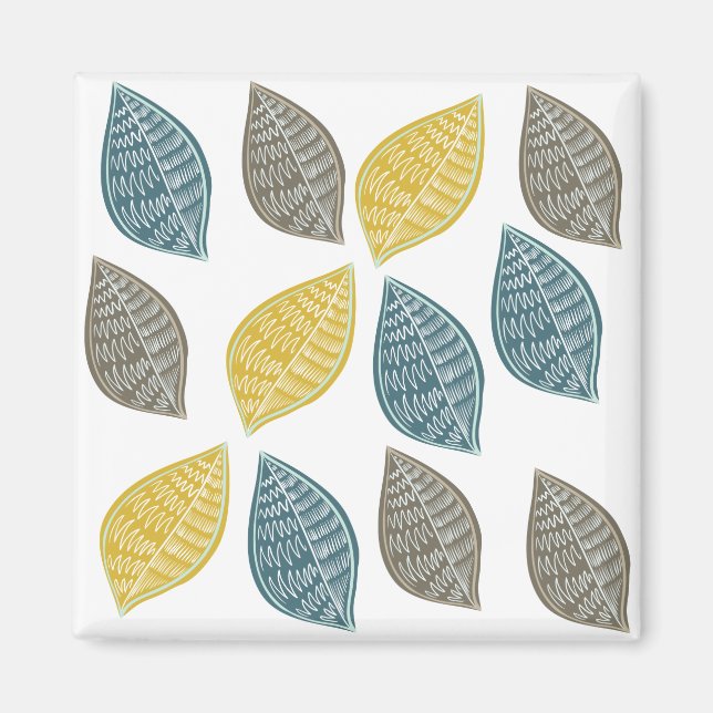 Blätter Magnet (Vorne)