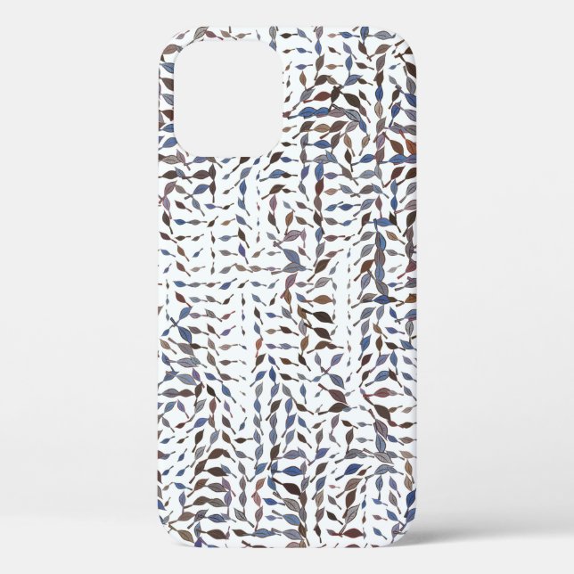 Blätter mit konzeptionellem Hintergrund zeichnend  Case-Mate iPhone Hülle (Rückseite)