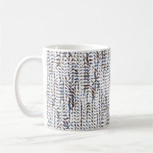 Blätter mit konzeptionellem Hintergrund zeichnend Kaffeetasse