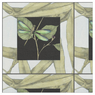 Blätter mit Libellen-Einfügung durch Jennifer Stoff