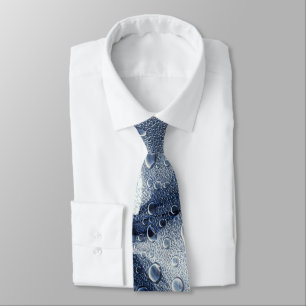 Blätter mit Raindrops Krawatte