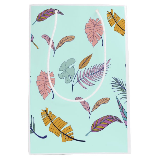 Blätter Mittlere Geschenktüte (Vorderseite)