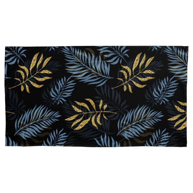 Blätter Muster 17 Kissenbezug (Vorderseite)