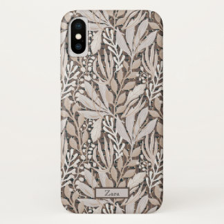 Blätter Muster Böhmerstil Design Tote Bag Mou Case-Mate iPhone Hülle