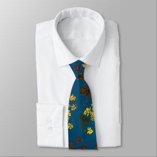 Blätter Neck Tie Krawatte