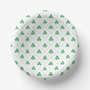 Blätter Pattern St. Patrick's Day-23223 Pappteller