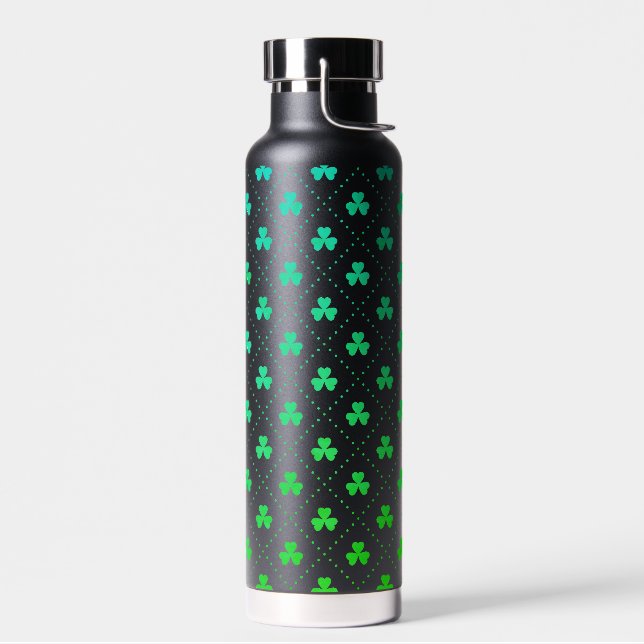 Blätter Pattern St. Patrick's Day-23223 Trinkflasche (Links)