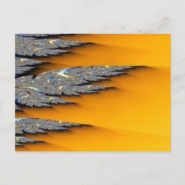 Blätter Postkarte (Vorderseite)